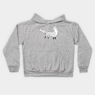 Mandala Fox Kids Hoodie